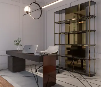 Design an Office for a Modern Mansion